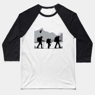 People in hike Baseball T-Shirt